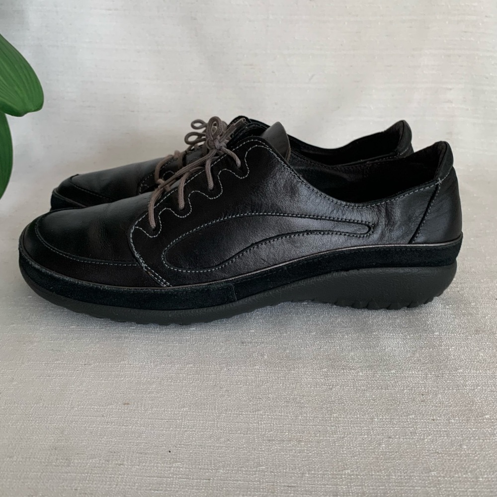 Naot Hikaru Dark Brown Lether Lace Up Shoes Woman’s EU40/US9 - Picture 4 of 10